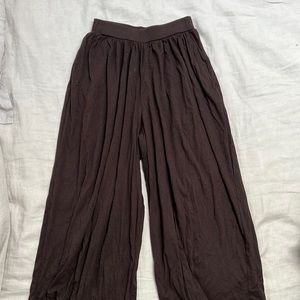 Muji cotton pants with pockets